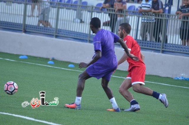 نادي الوحدة يطحن سروتكين4-0 على ارض الملعب الشرقي بالكادر المحلي واللاعب القسماوي يثبت نفسه